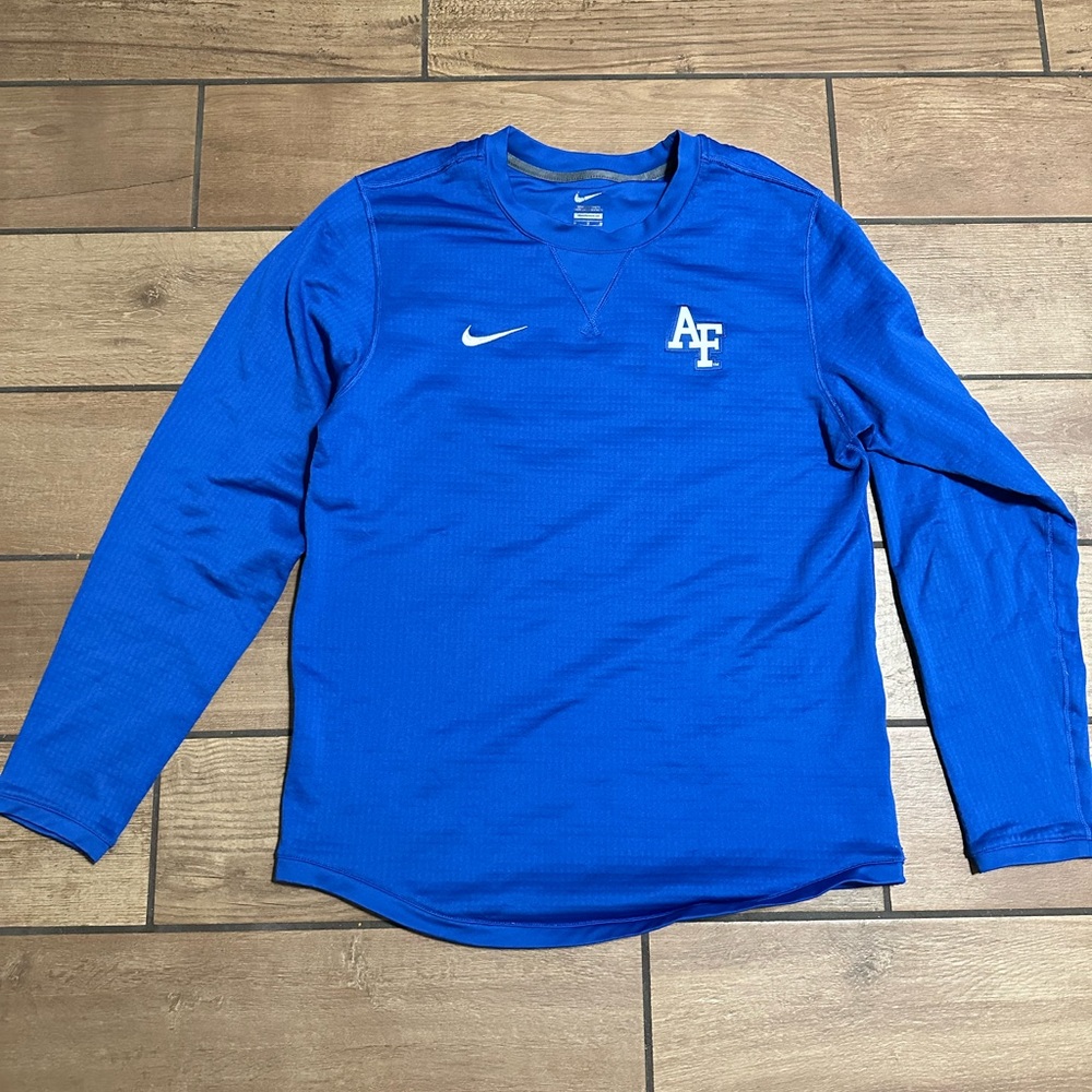 US Air Force Academy Nike Fleece Pull Over Sweatshirt, Men’s Medium